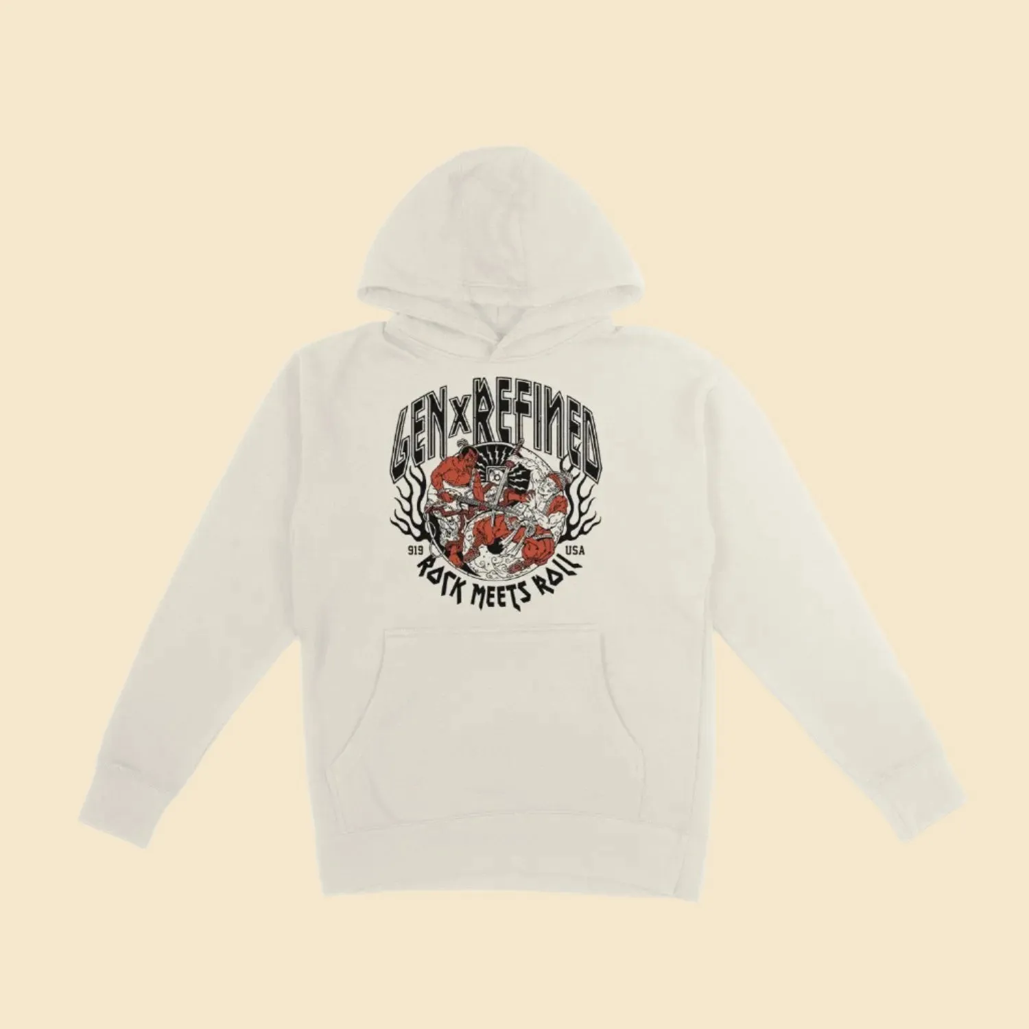 Rock N Roll - Premium Pullover Hoodie