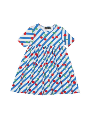 Rock Your Baby Cherry Stripes Dress