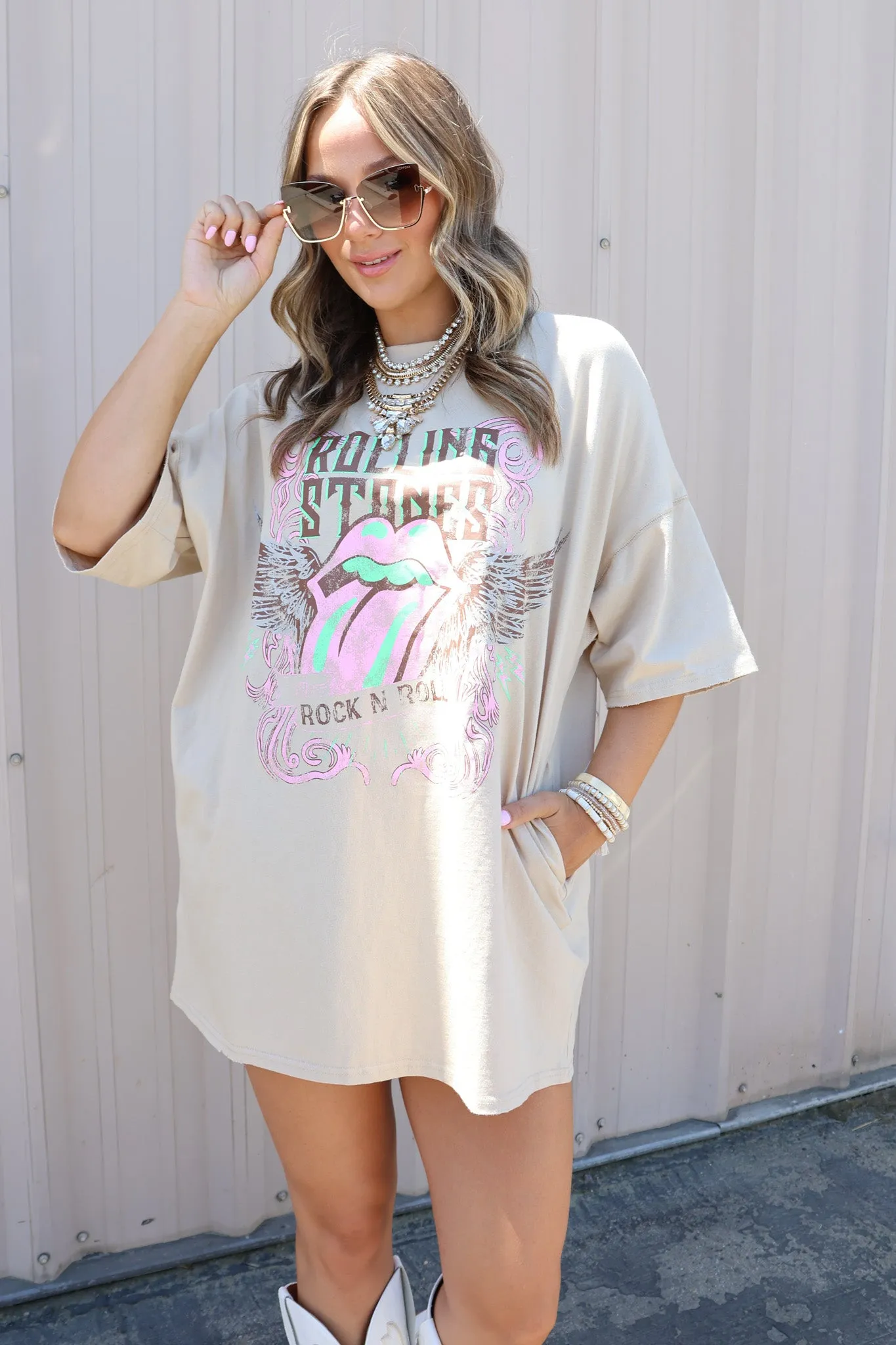 Rolling Stones T-Shirt Dress