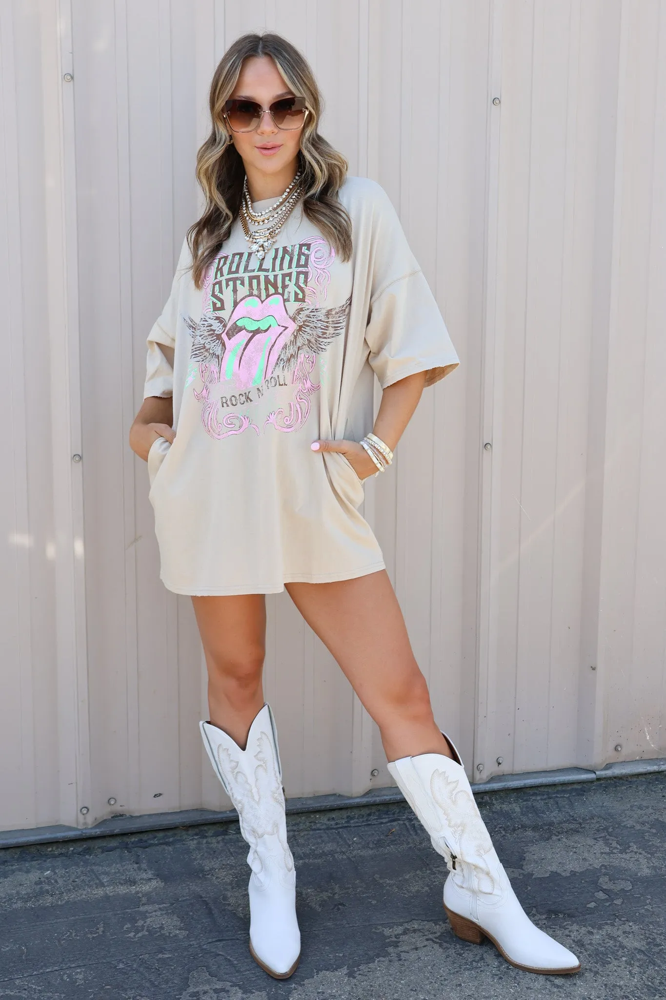 Rolling Stones T-Shirt Dress