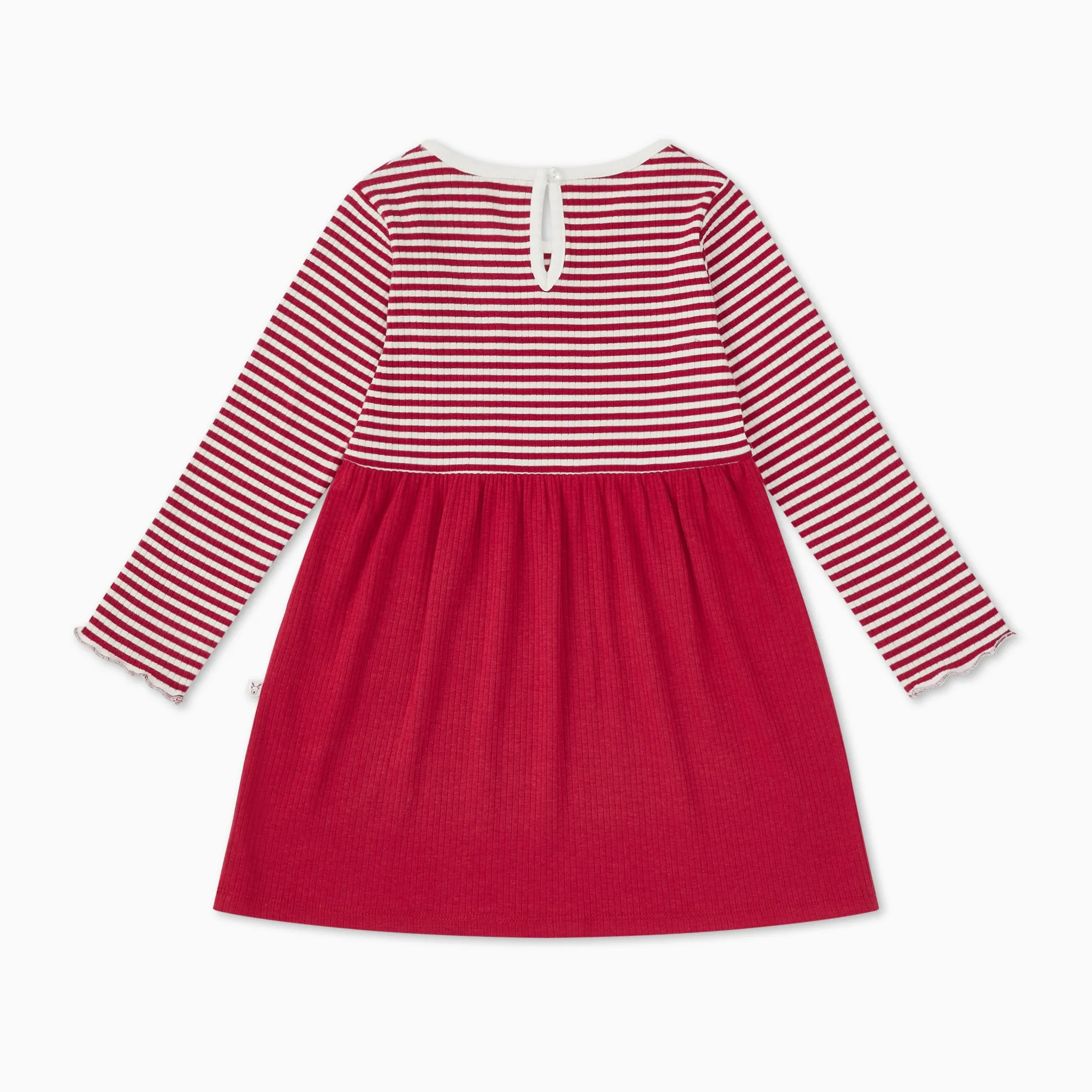 Ruby Stripe Ribbed Dress