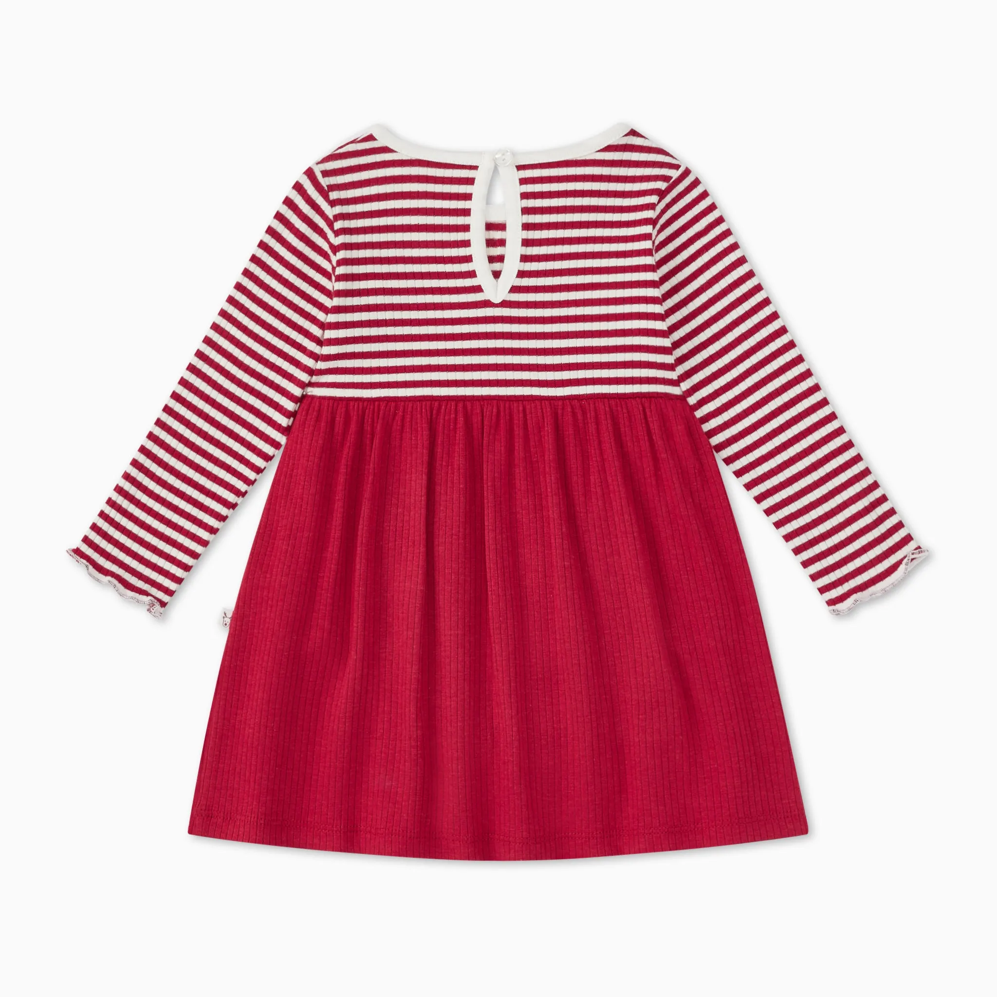 Ruby Stripe Ribbed Dress