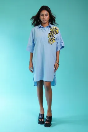 Shift Dress Pantheon Sky Blue