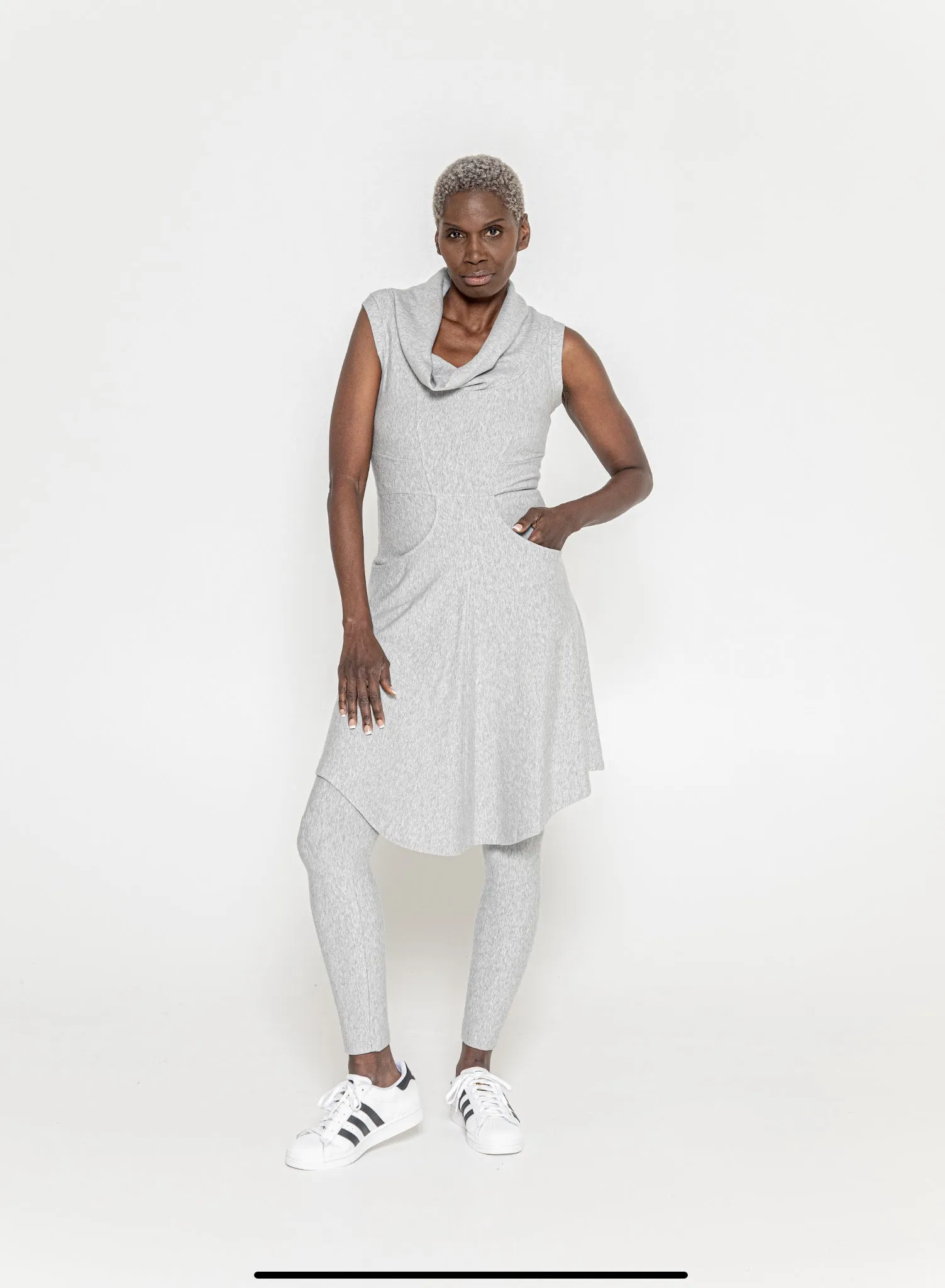 Signature Dress - Heather Grey