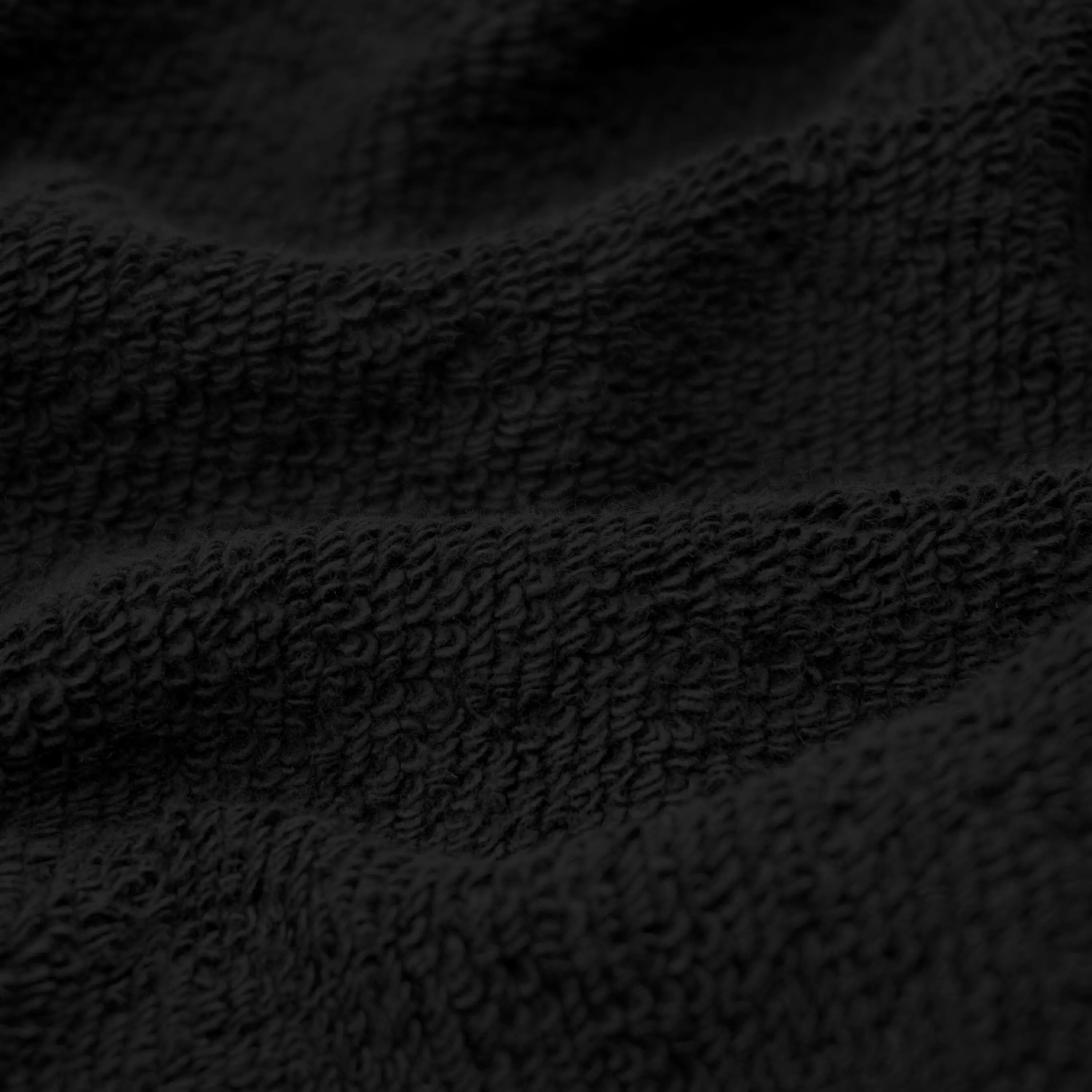 Signature Embroidery Hoodie Black