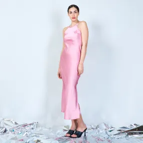 Silk slip maxi dress wholesale