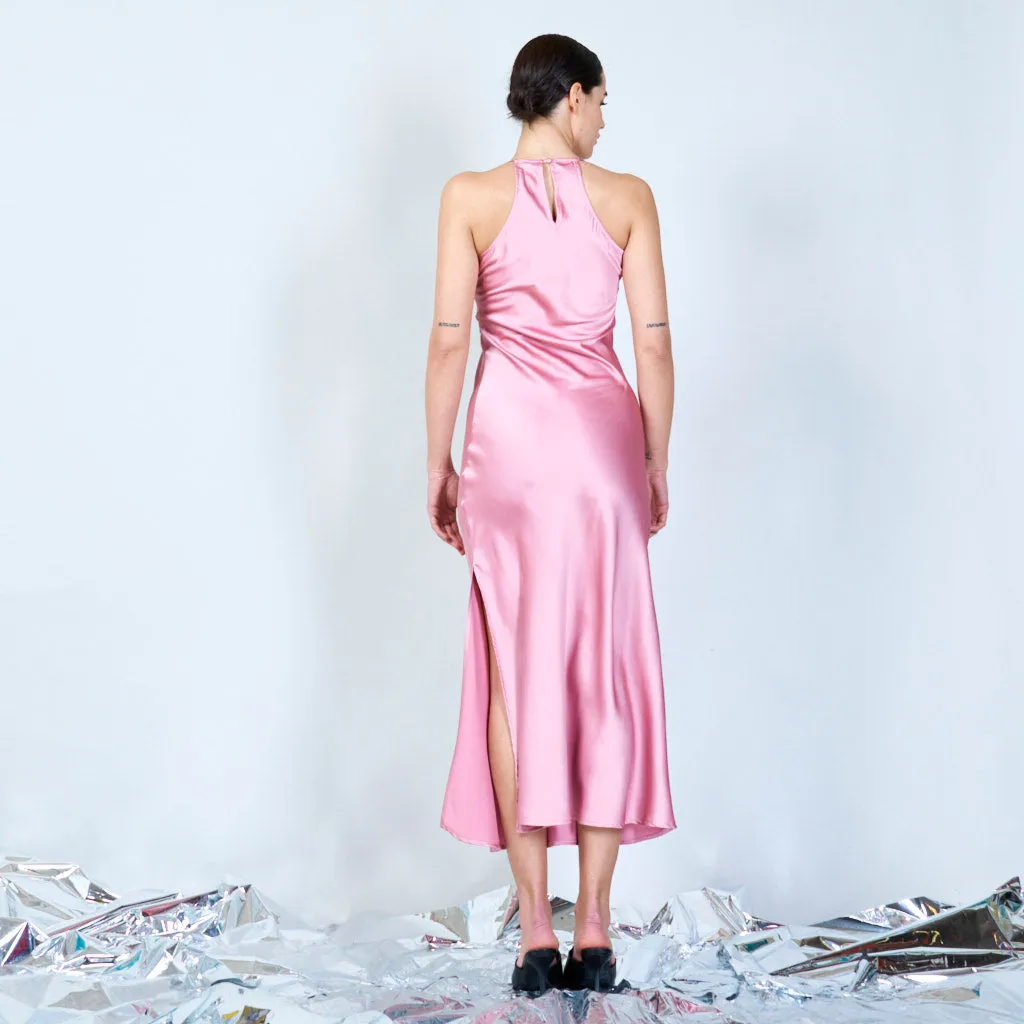 Silk slip maxi dress wholesale