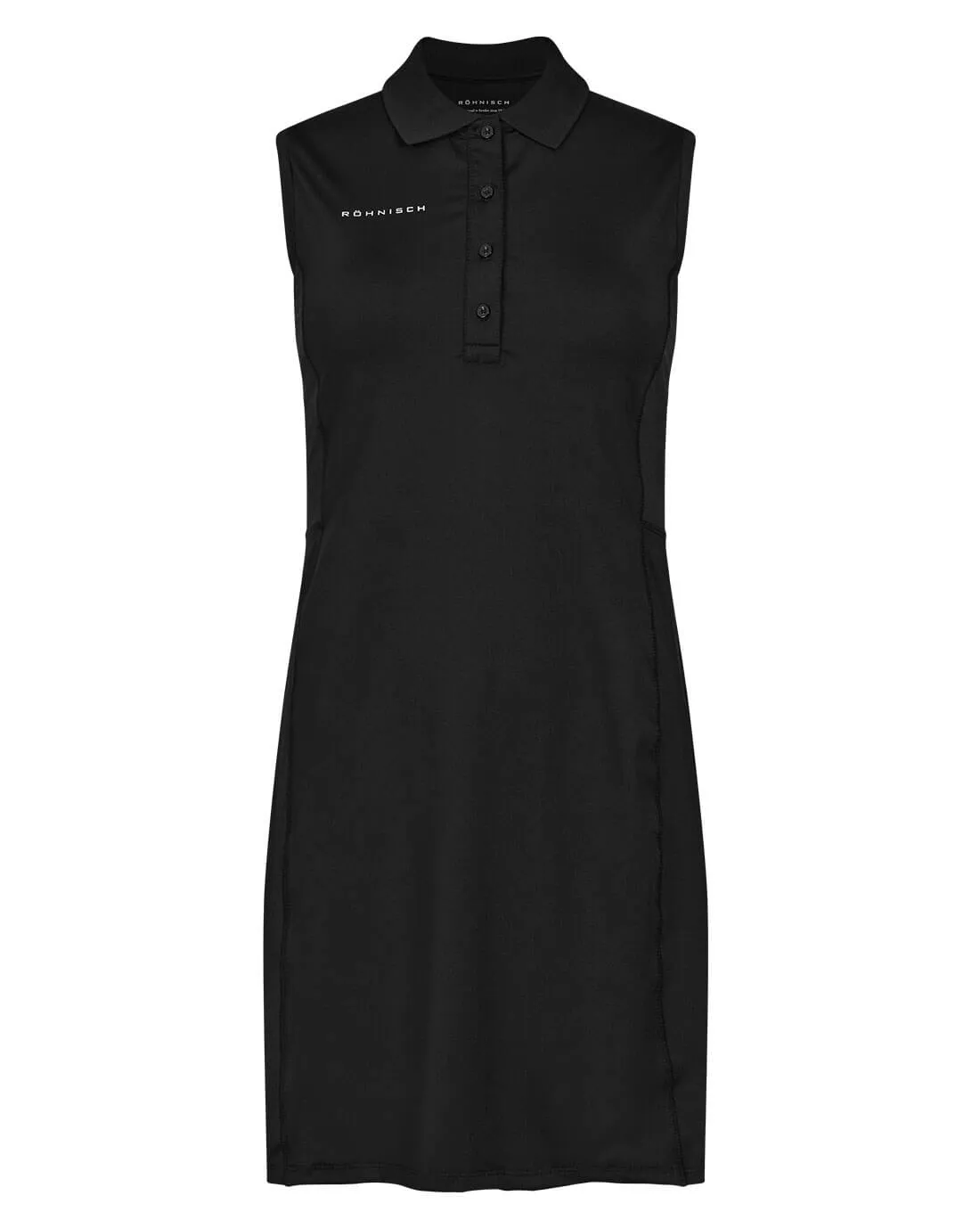 SIZE S - ROHNISCH Nicky Sleeveless Dress Black