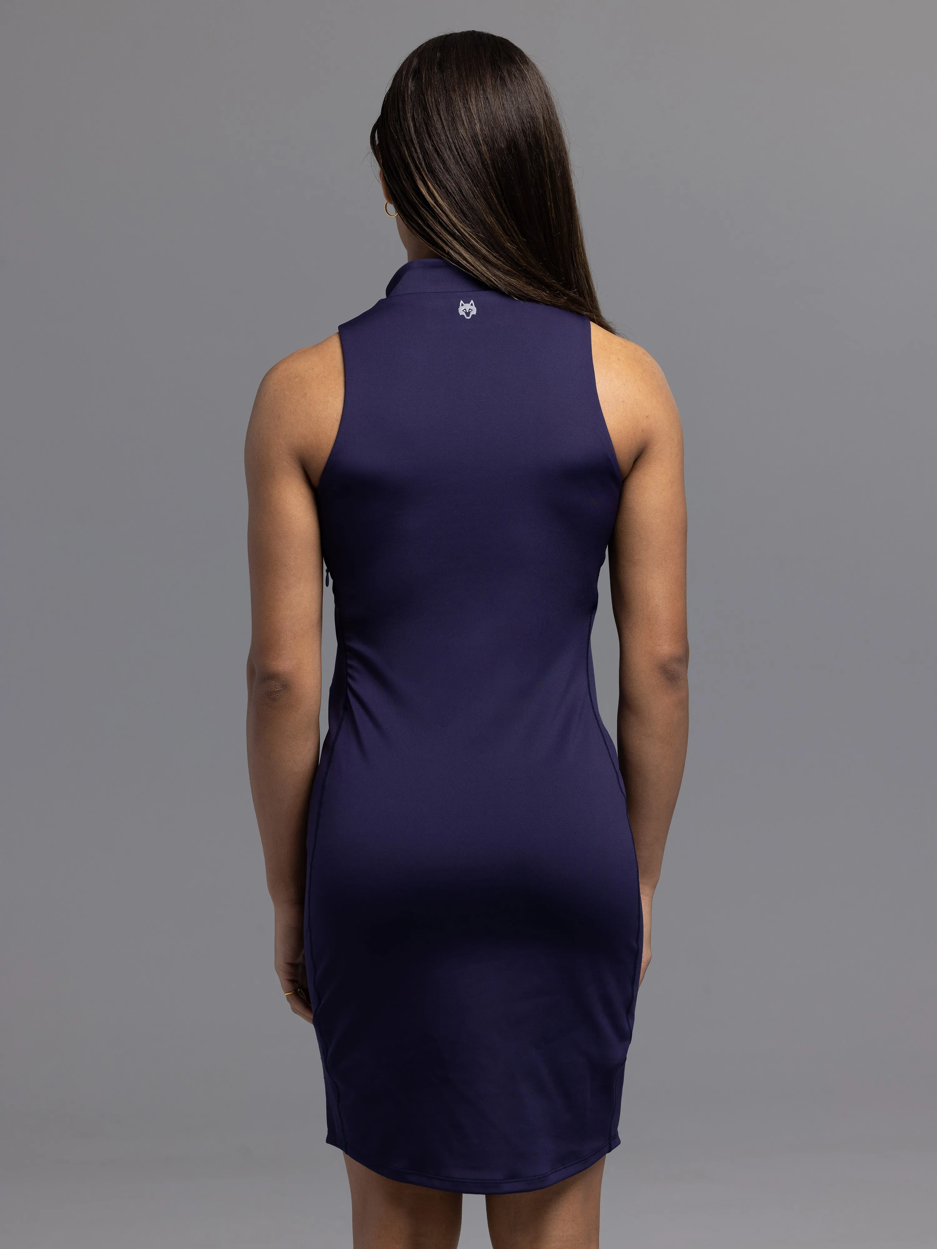 Sleeveless Nova Mock Neck Dress
