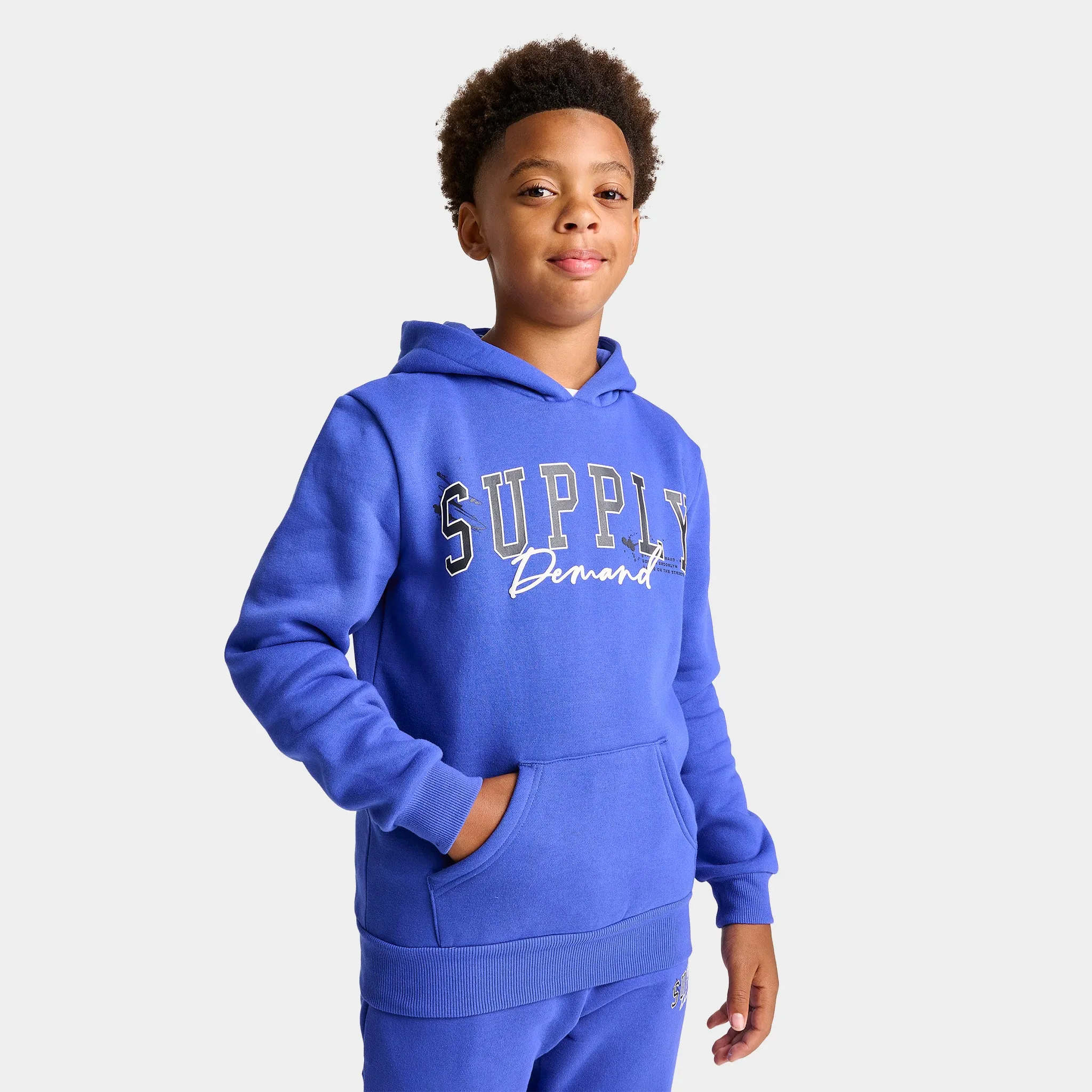 Supply & Demand Junior Boys' Meana Pullover Hoodie / Dazzling Blue