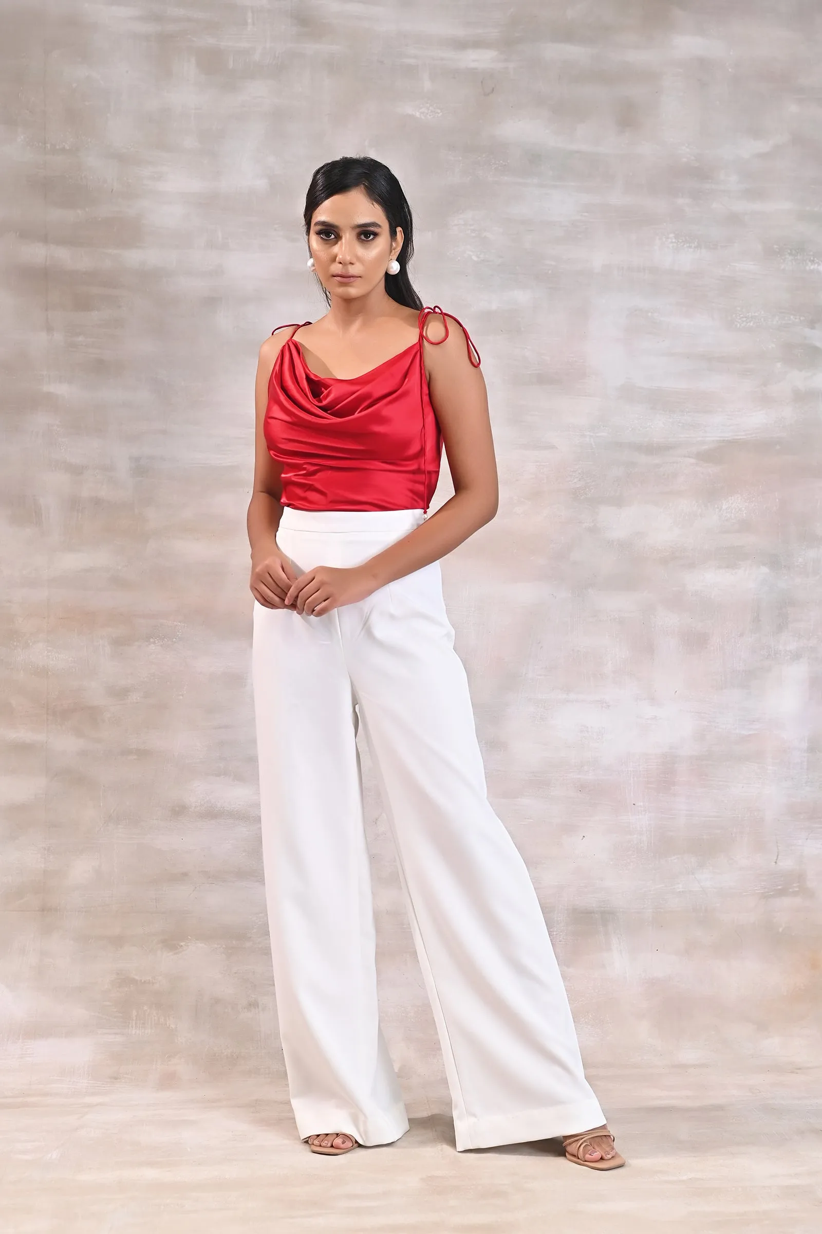 Tank Top with Flared Pants