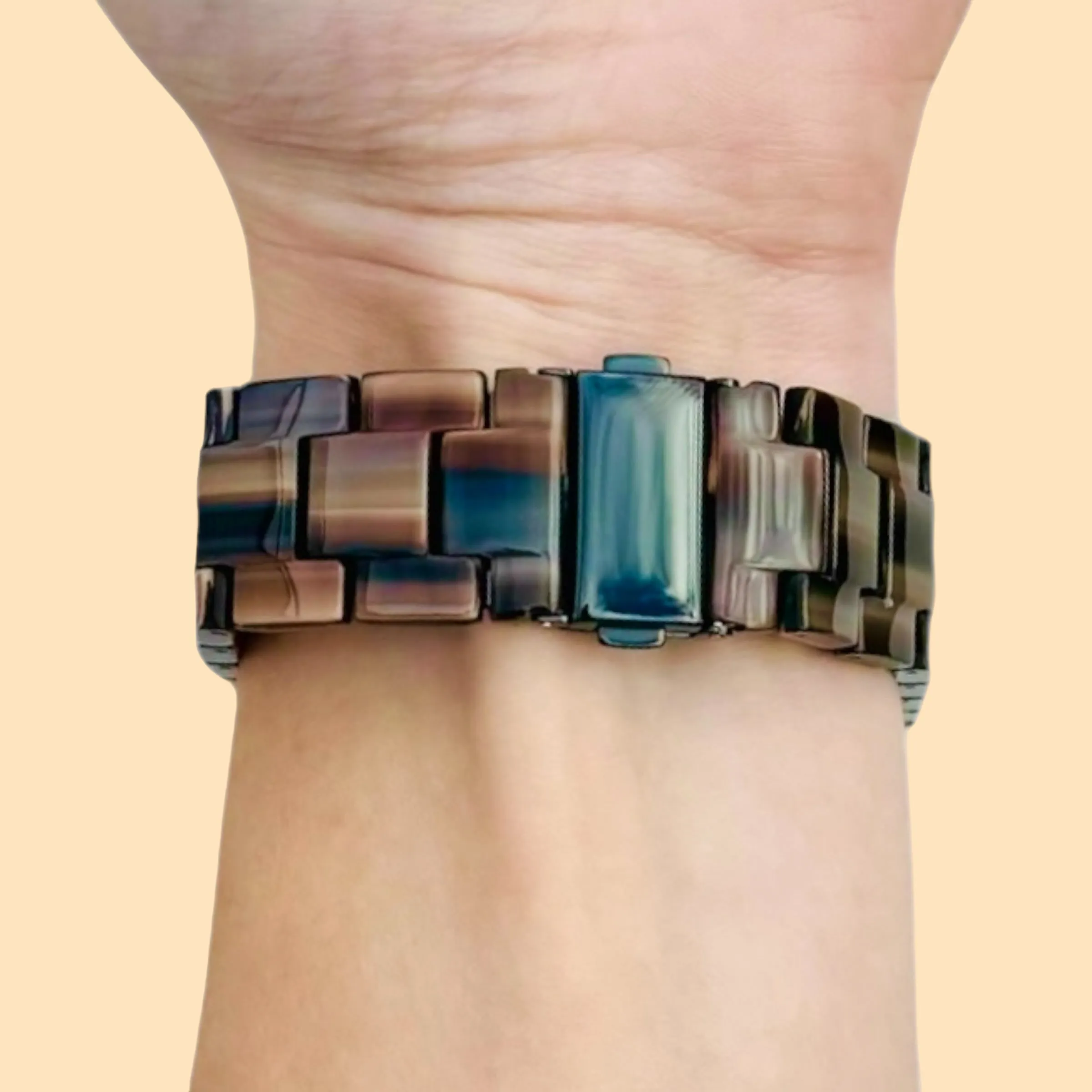TheHorse 18mm Range Stylish Resin Watch Strap