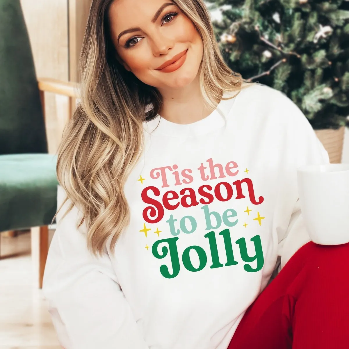 Tis The Season To Be Jolly Wholesale Sweatshirt - Popular