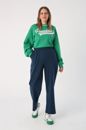 TLD Women Allday Village Indigo Plus Size Elastic Sweatpants - Évreux