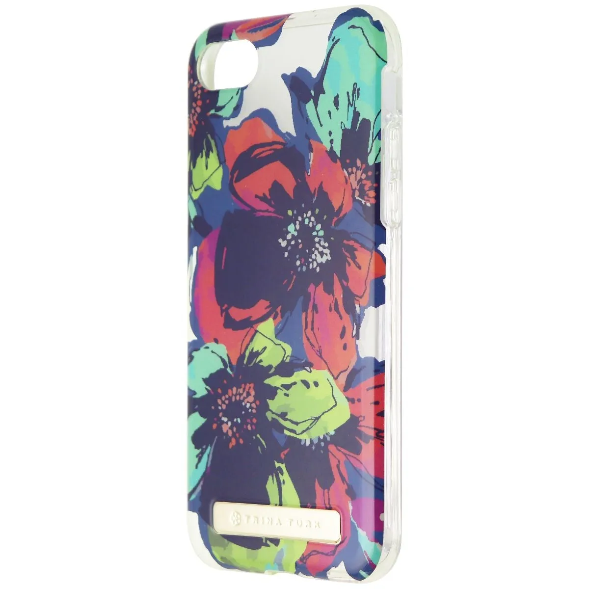 Trina Turk Translucent Hard Case for Apple iPhone 7 - Art School Floral / Clear