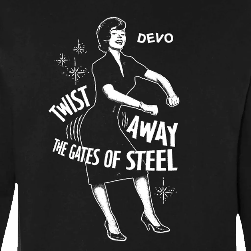 Twist Away Black Sweatshirt
