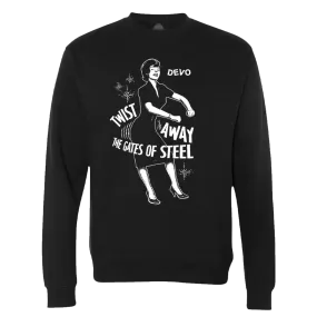 Twist Away Black Sweatshirt