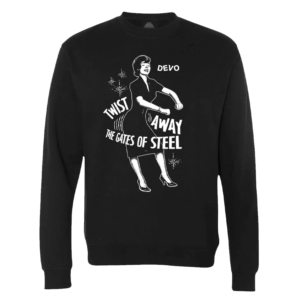 Twist Away Black Sweatshirt