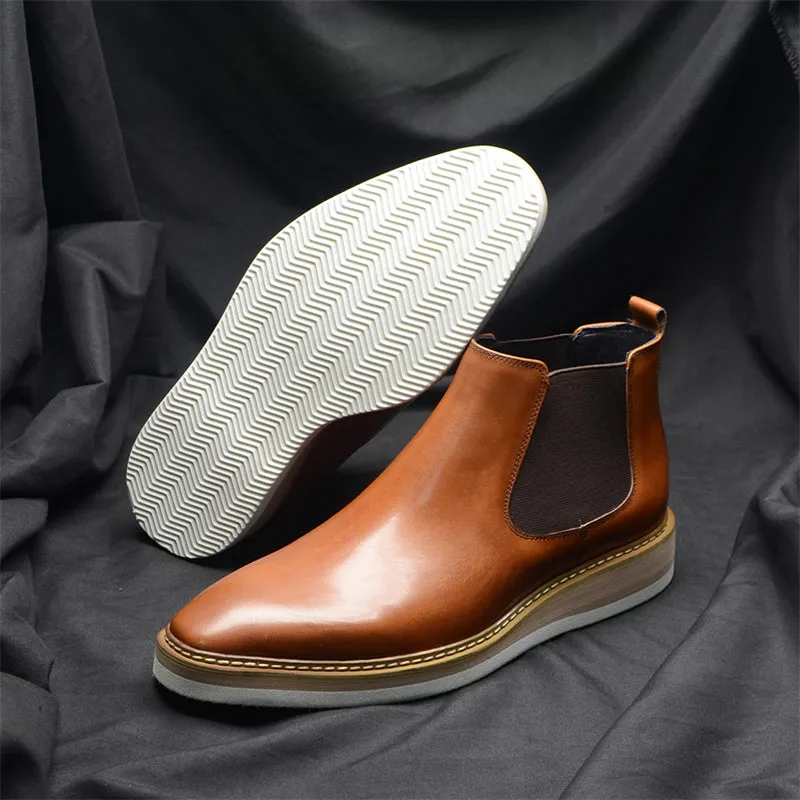 Veltique Elegant Slip-On Boots
