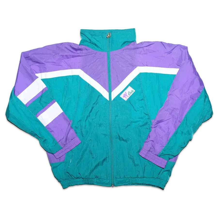 Vintage Cats Track Jacket Medium