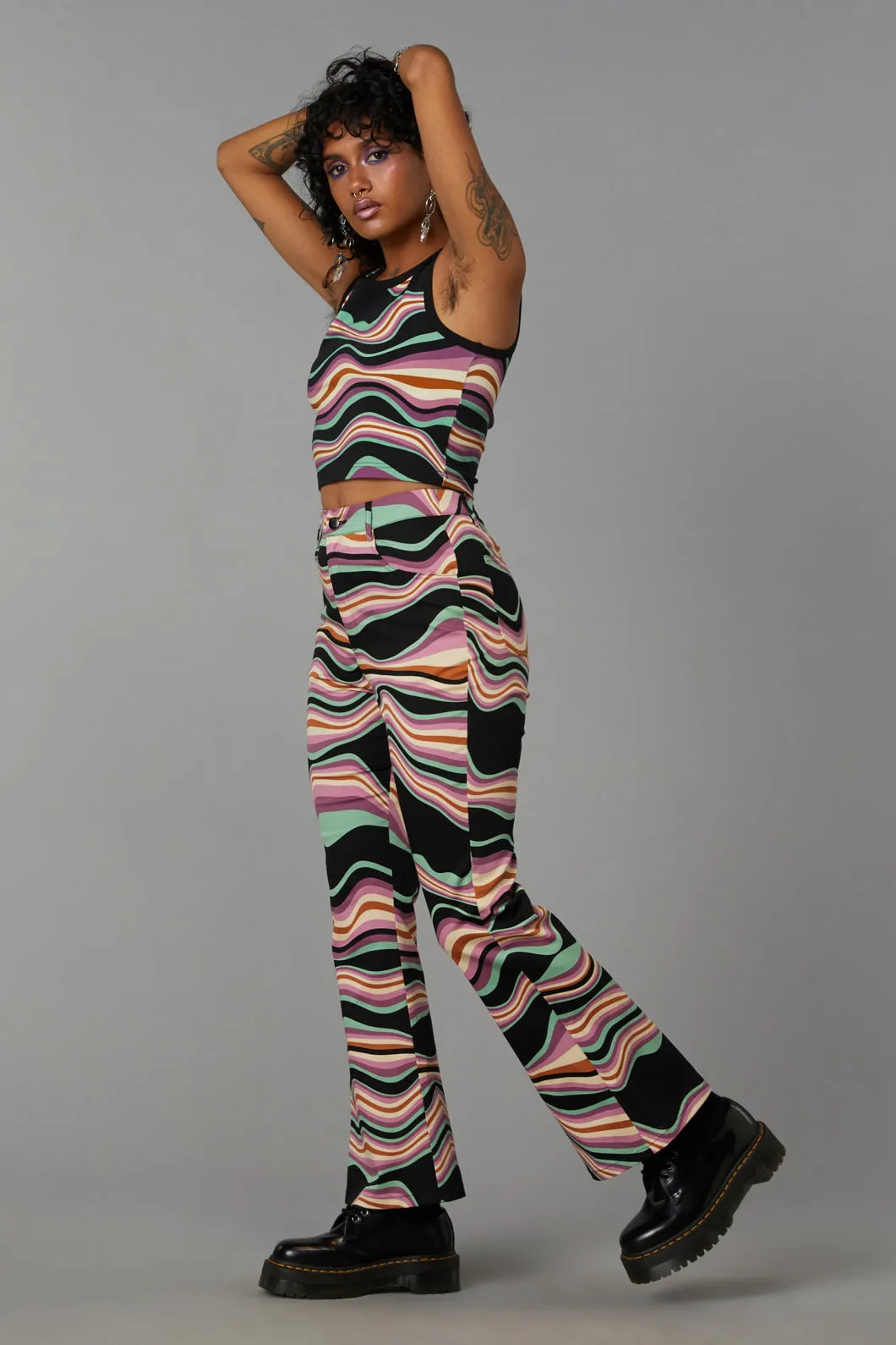 Wave Craze Print Pant