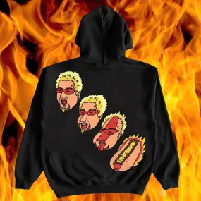 Welcome 2 Flavatown Black Pullover Hoodie