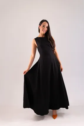 Willow Sleeveless Dress In Black
