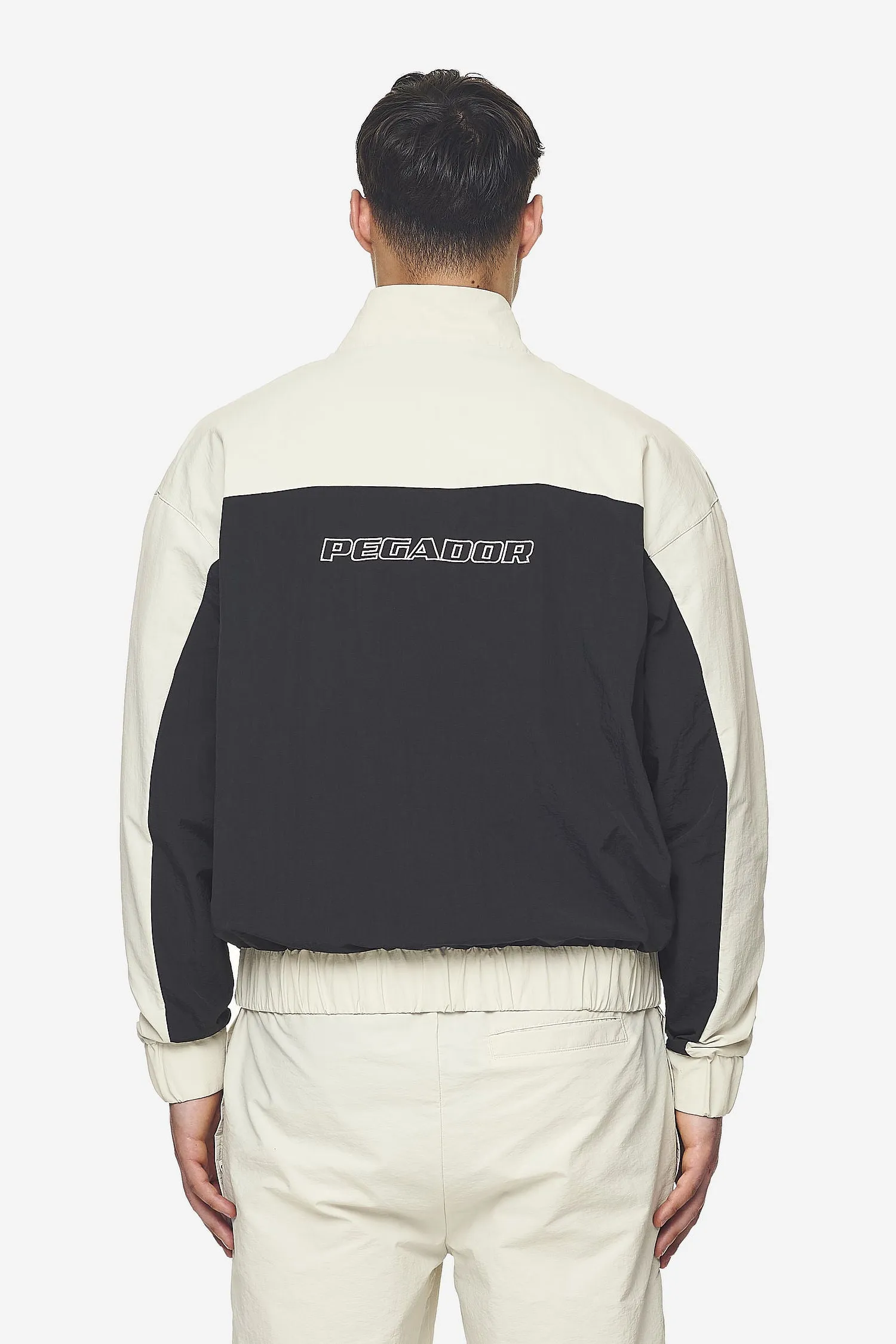 Wolsey Track Jacket Salty Cream Black