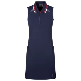 Womens America SL Dress Navy - SS23