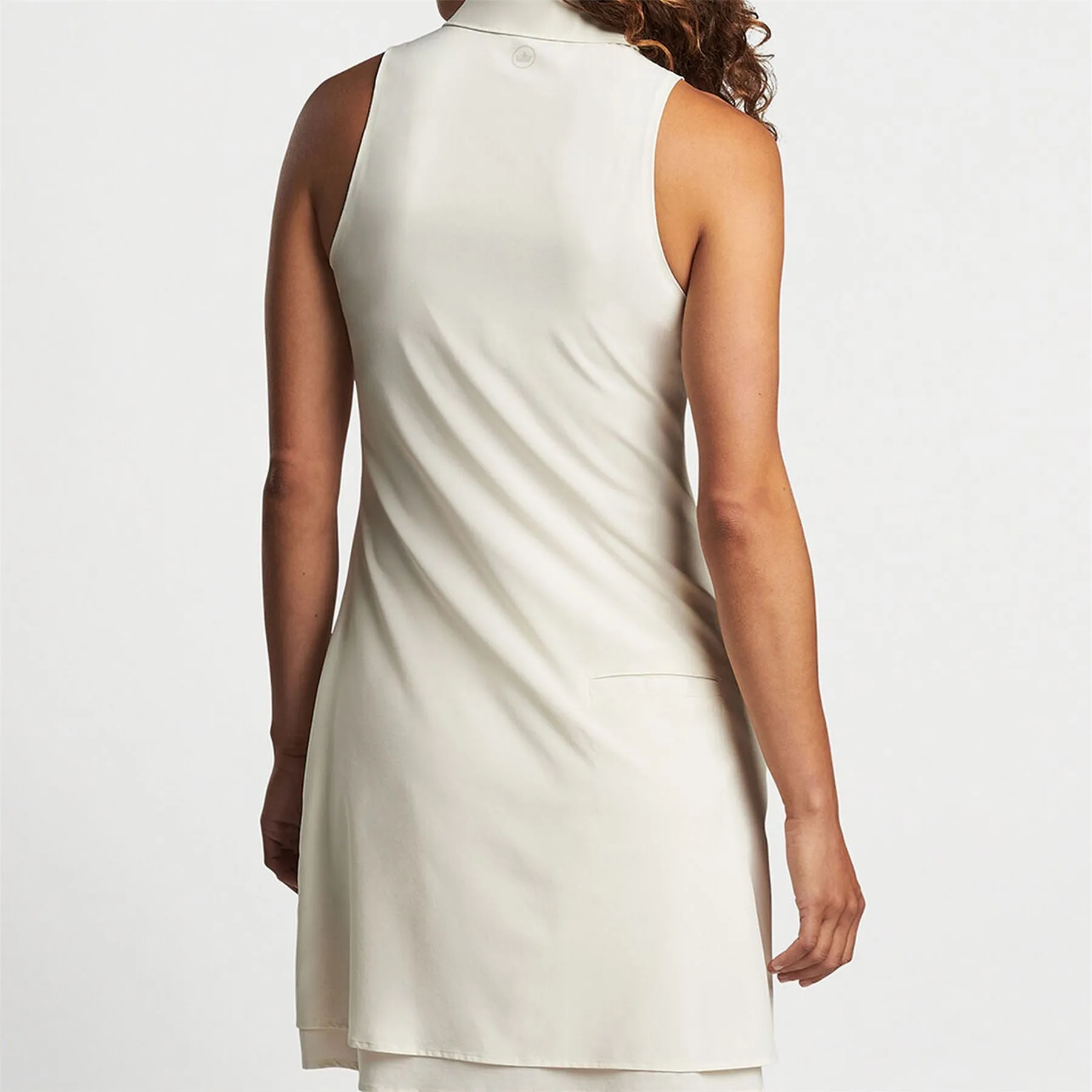 Womens Carner Sleeveless Sport Dress Light Stone - AW24