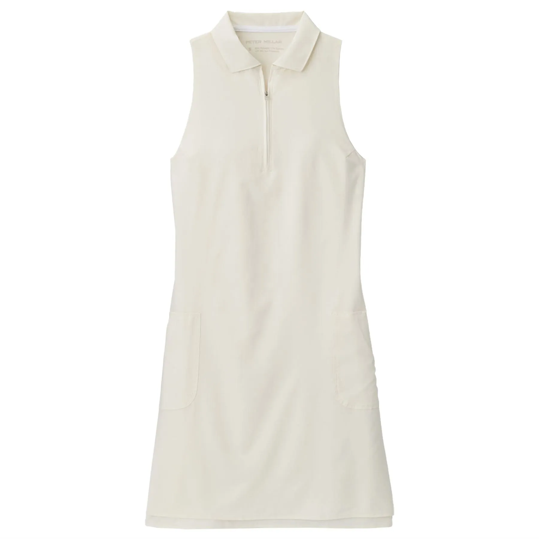 Womens Carner Sleeveless Sport Dress Light Stone - AW24
