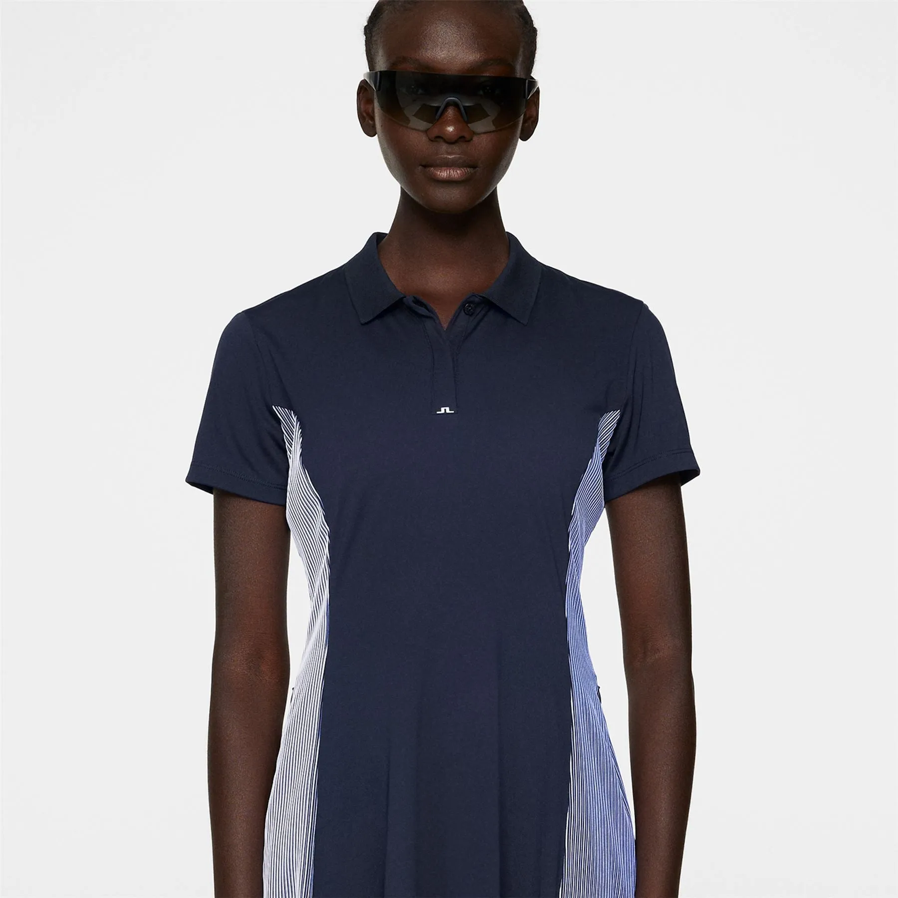 Womens Dora TX Jersey Dress JL Navy - AW24