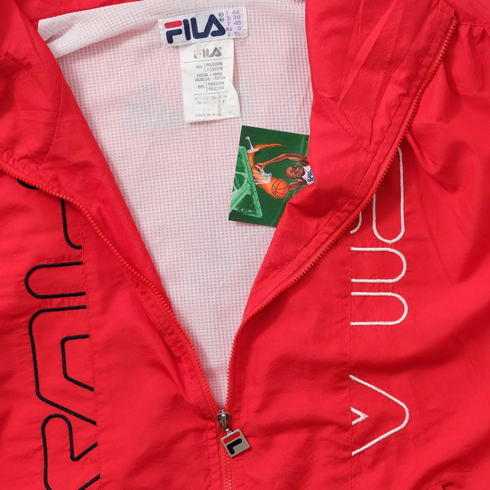 Women's Fila Track Jacket Medium