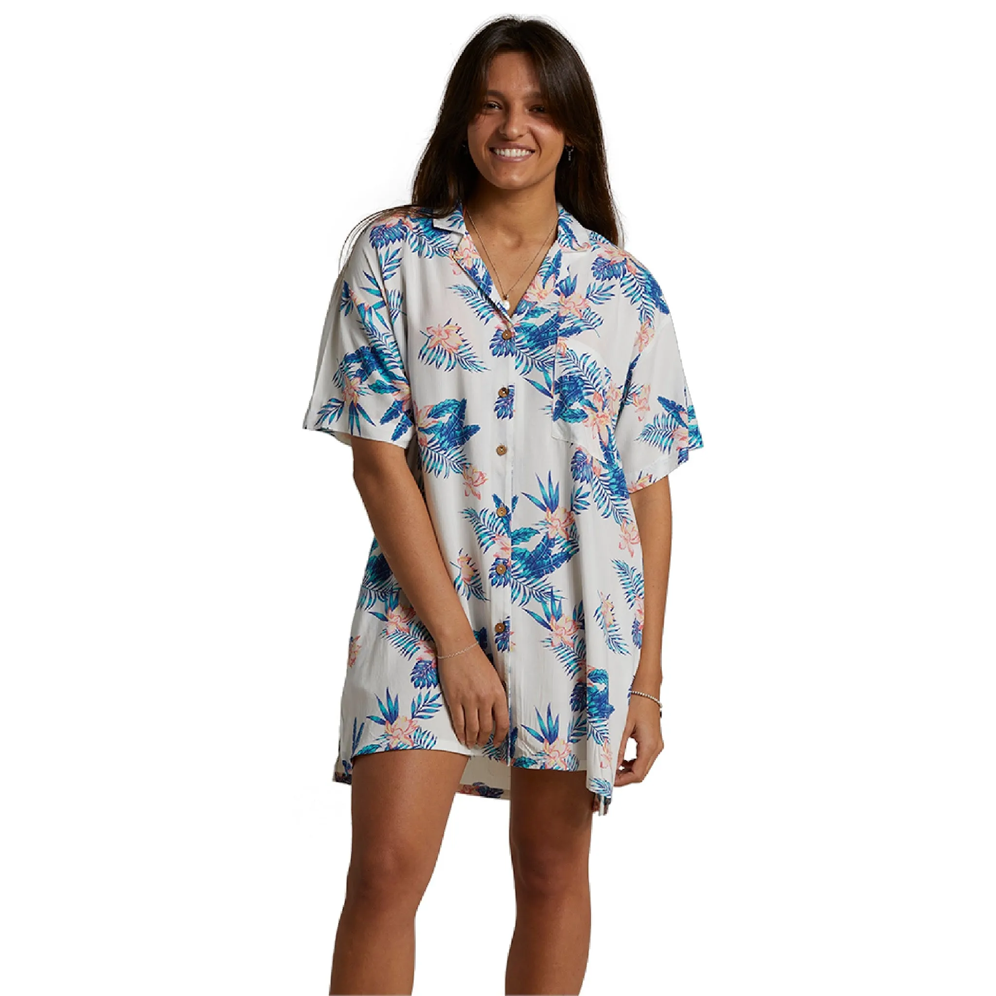 Womens Hale Dress - Salt Crystal