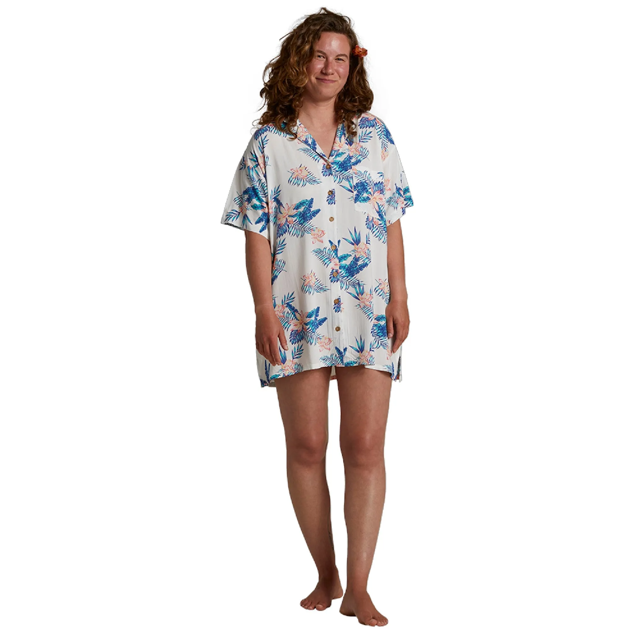 Womens Hale Dress - Salt Crystal