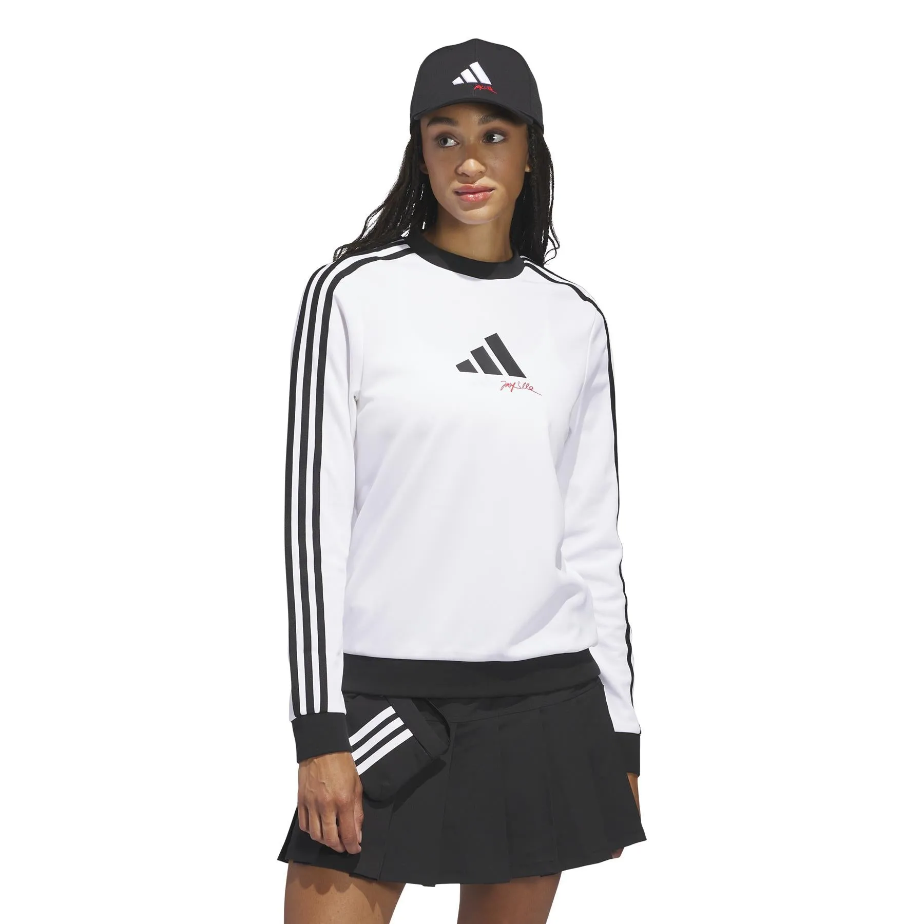 Womens JAY3LLE Crew Neck Sweatshirt White - AW24