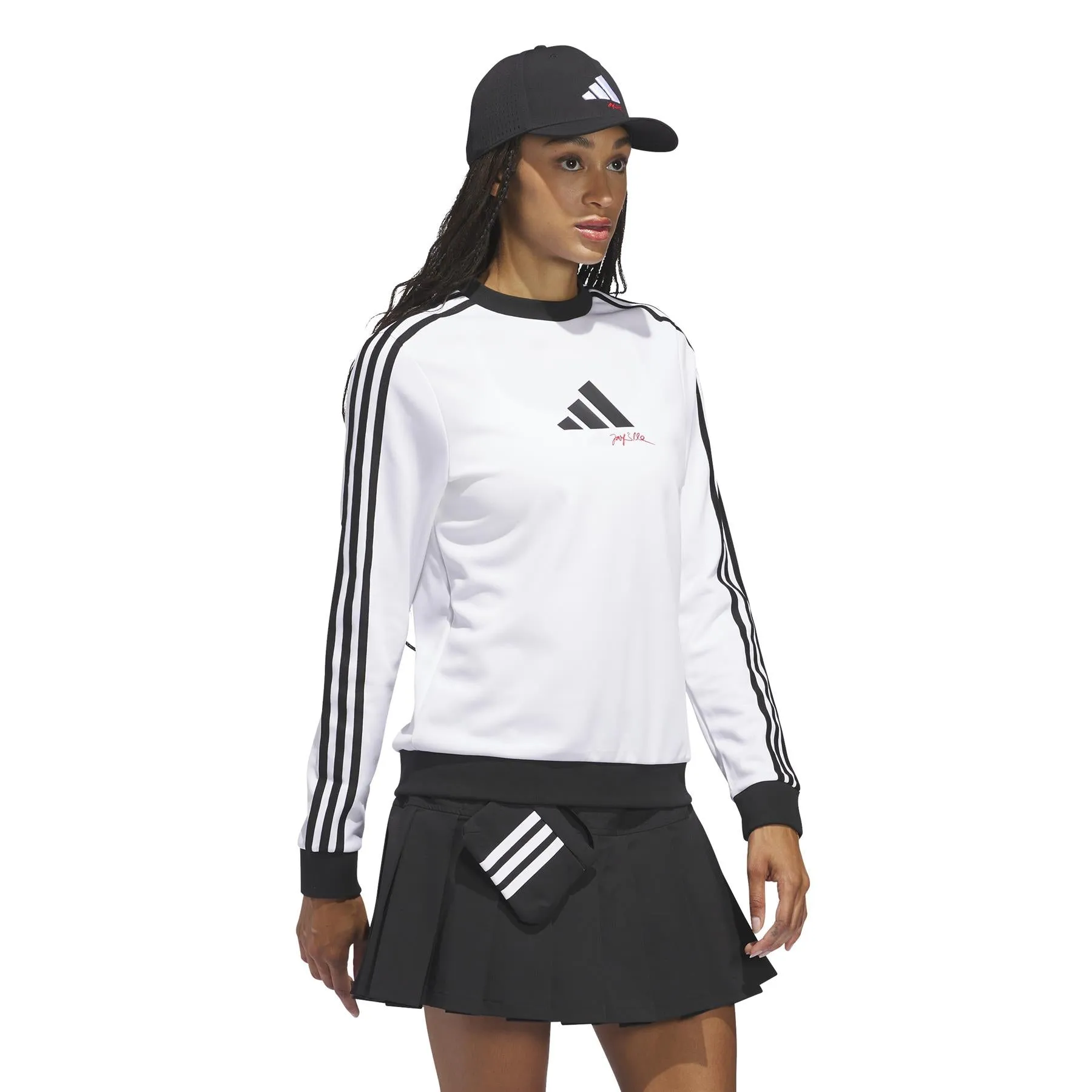 Womens JAY3LLE Crew Neck Sweatshirt White - AW24