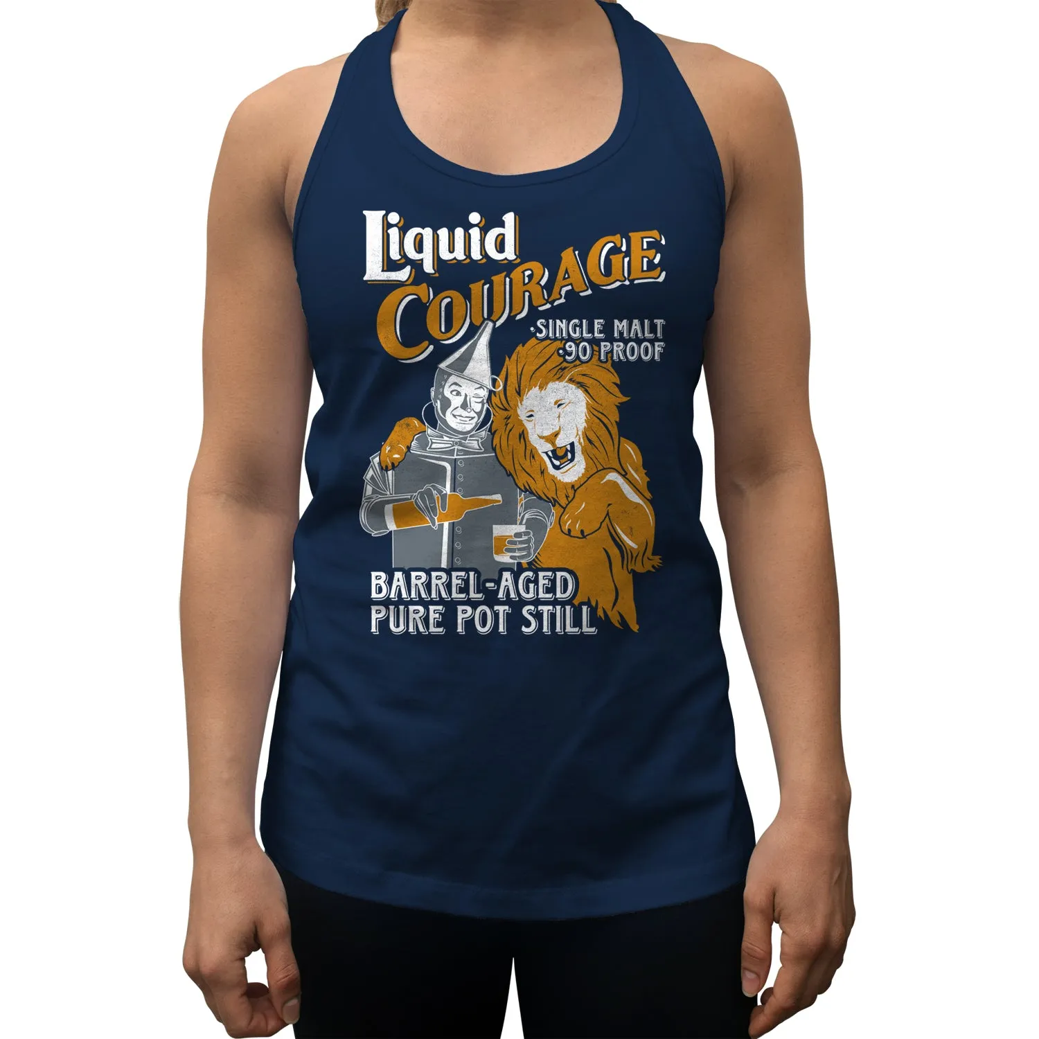 Women's Liquid Courage Racerback Tank Top