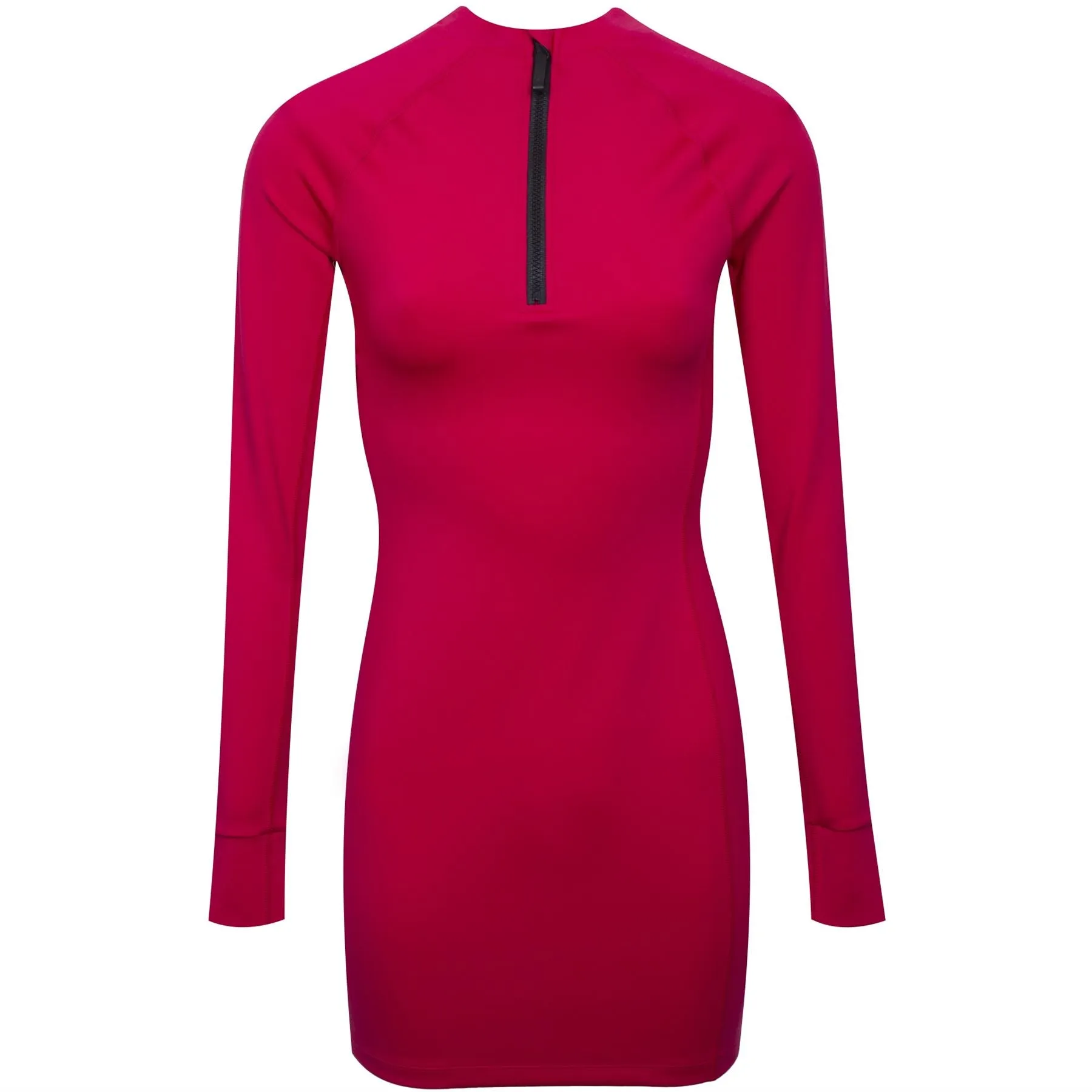 Womens Nova Mock Neck Dress Scarlett