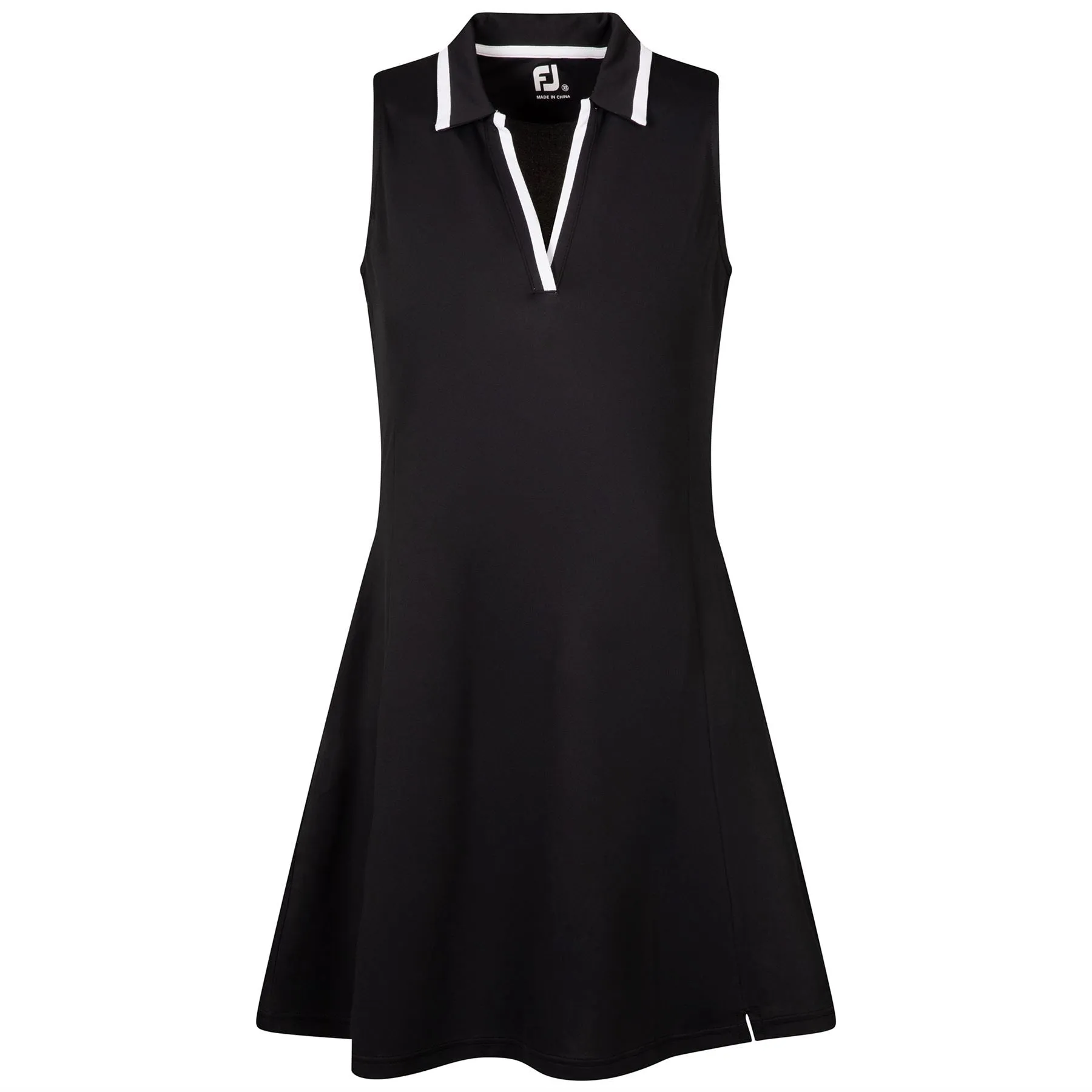 Womens Sleeveless Dress Black - AW24