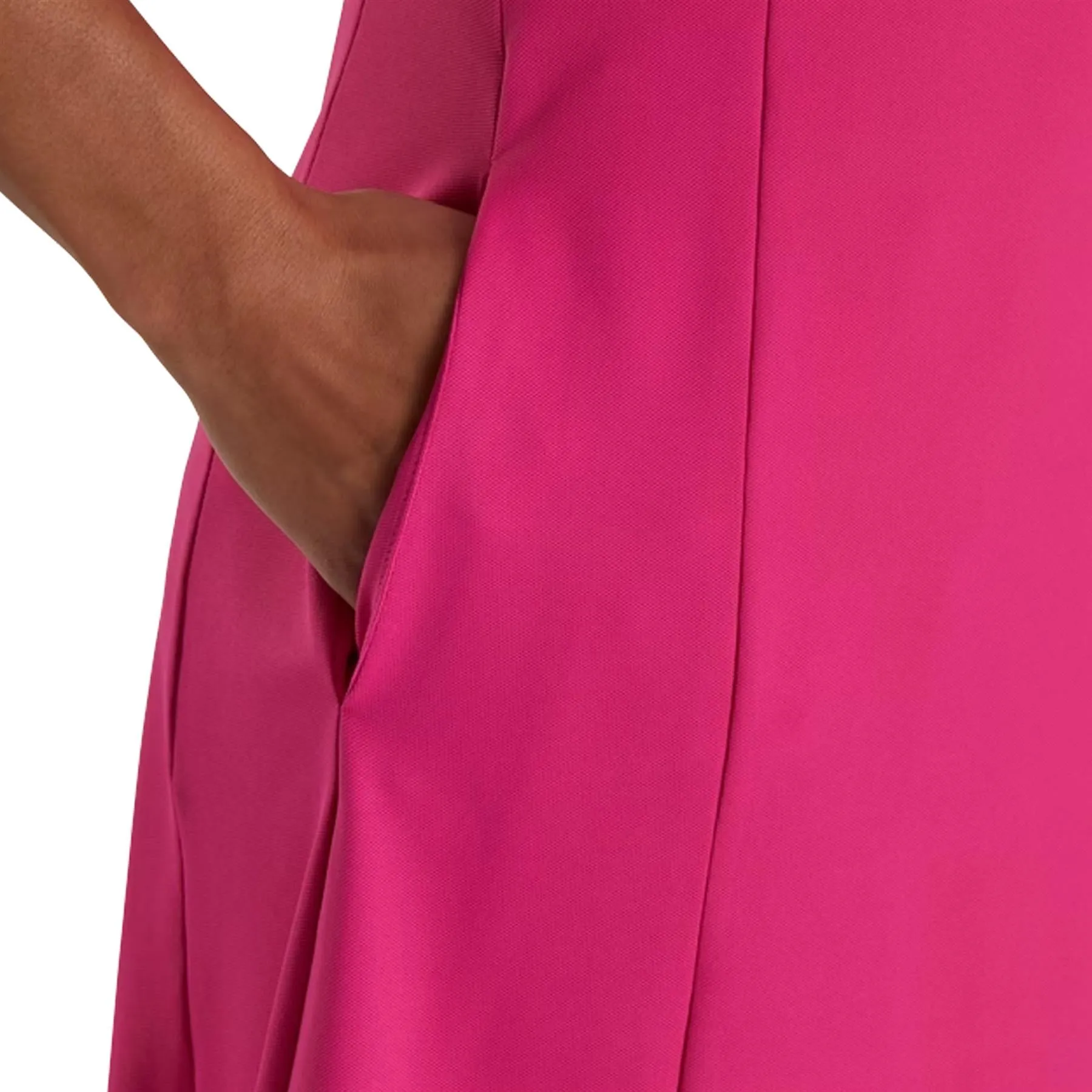 Womens Sleeveless Dress Pink - AW24