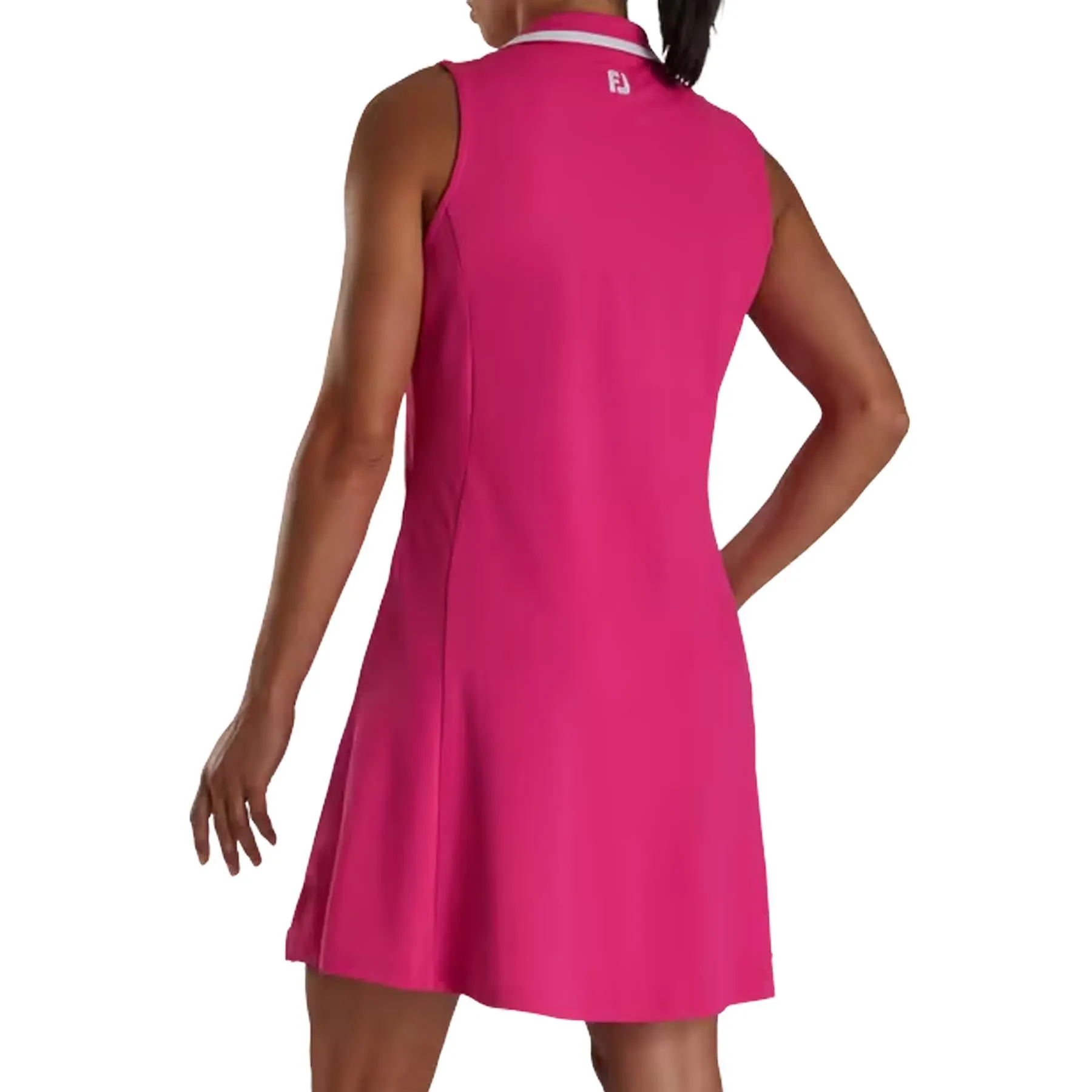 Womens Sleeveless Dress Pink - AW24