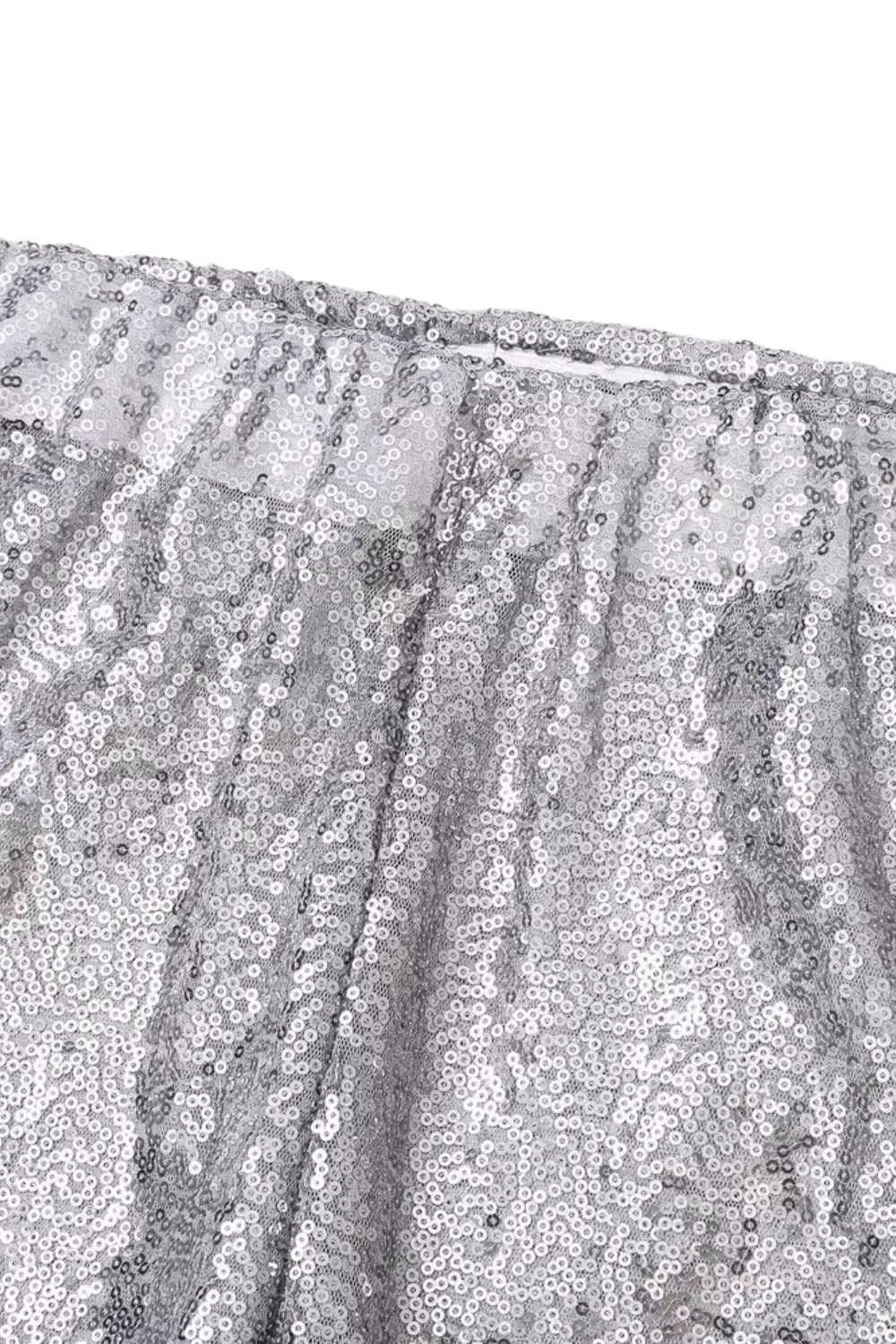 'Zoe' High-Waist Sequinned Flared Pants (2 Colors)